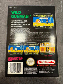Wild Gunman - NINTENDO NES PAL ESP VERSION NUEVO