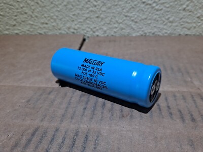 NEW  MALLORY  CGO123M035R4C3PL  CAPACITOR  12,000 uF  35 VDC  Fast Shipping
