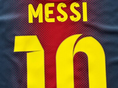 2012/13 Barcelona Home Jersey #10 Messi Large Nike Soccer football
