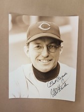 Mel Harder Autograph Photo 8x10 Signed SPORTS Baseball