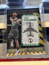 2021-22 Panini NBA Hoops - Frequent Flyers Winter #9 Jayson Tatum
