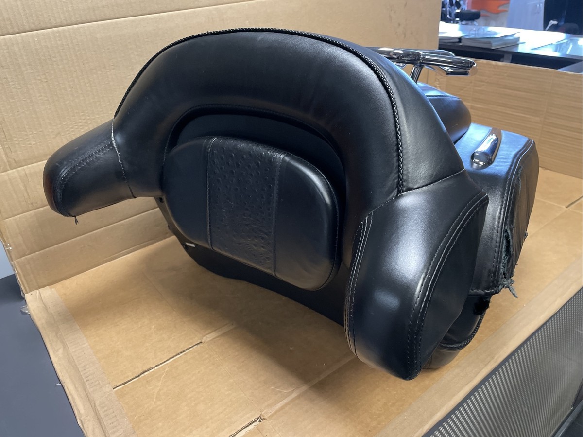 Harley Davidson Leather Wrapped CVO Tour Pak Assembly With