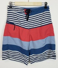 Patagonia Men's Size 28 Blue Red Board Shorts Swim Trunks Swimsuit Surf Fishing