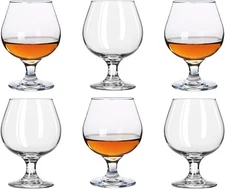Snifters Shot Glasses Set of 6 | 8.8oz Brandy Cognac Glasses, 266ml