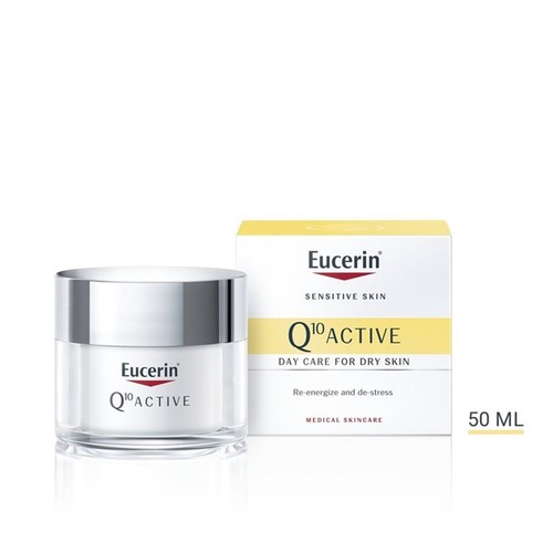 Eucerin Q10 Crema Giorno Antirughe Attiva Pelle Secca 50ml - Foto 2 di 6