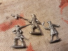 3 VECCHI SOLDATINI CREDO IN STAGNO DA COLORARE