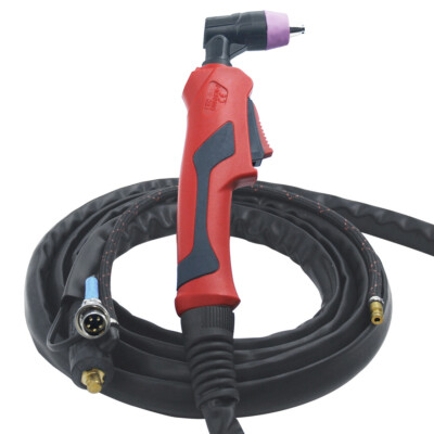 Plasmabrenner AG-60 70A 9 mm 5 Pol Schlauchpaket Gas-Schnellanschluss 4m Zubehör