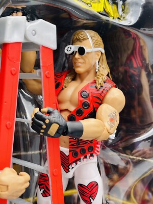 WWE Elite Wrestlemania X Ladder Match HBK Shawn Michaels vs Razor