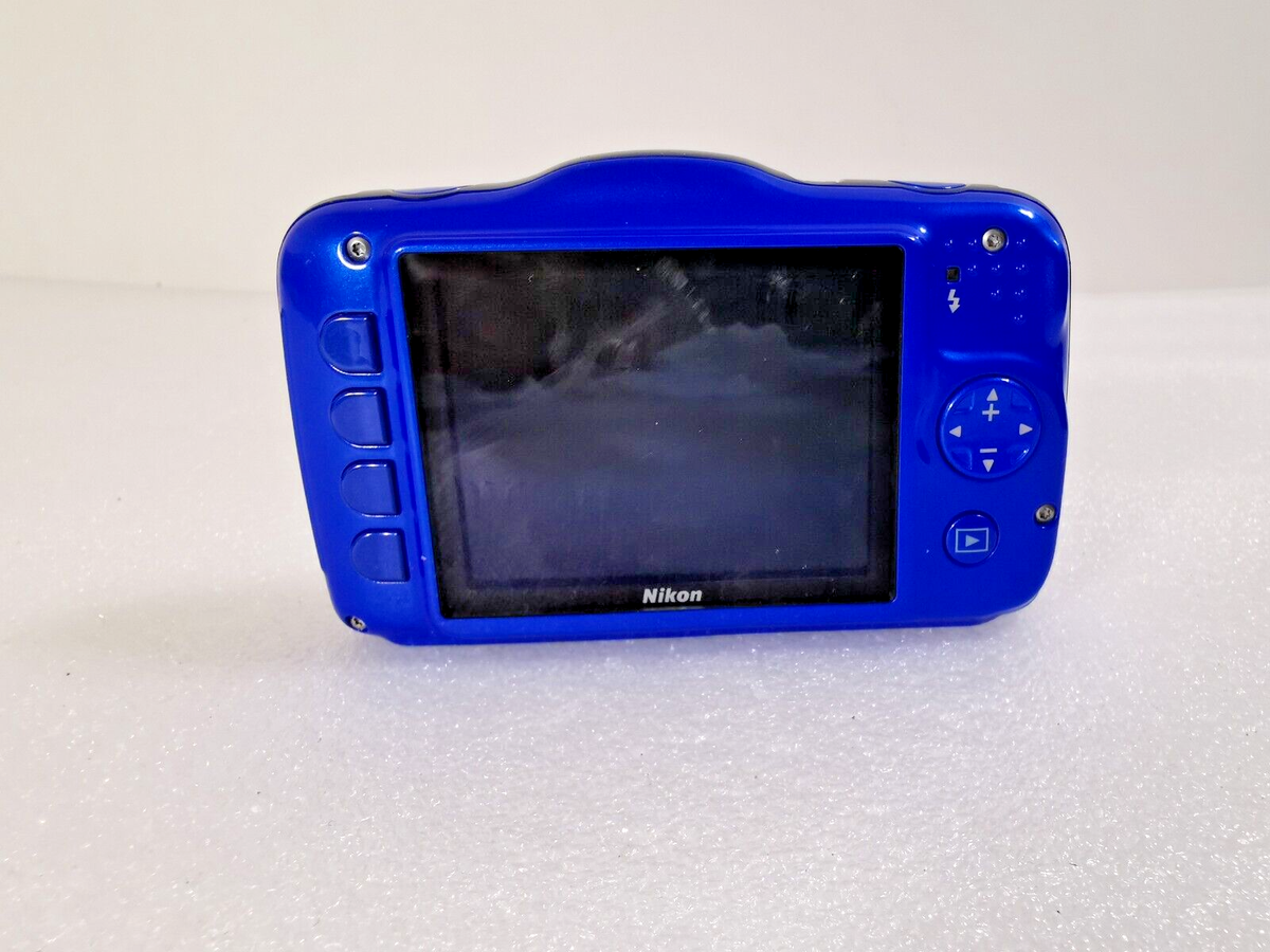 Nikon COOLPIX S32 13.2MP Digital Camera Blue | eBay