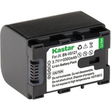 1x Kastar Battery for JVC BN-VG121 Everio GZ-HD500 GZ-HD520 GZ-HD620 GZ-HM30