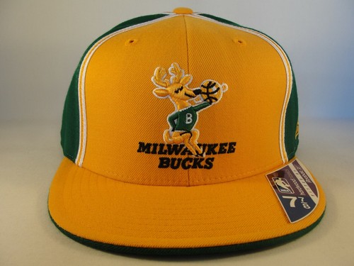 Milwaukee Bucks NBA Reebok Fitted Hat 