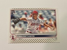 2022 Topps Baseball Gold Stars #201 - Reid Detmers RC - Los Angeles Angels