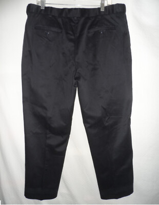 38x28 Black Comfort Expandable Stretched Elastic Waist Men