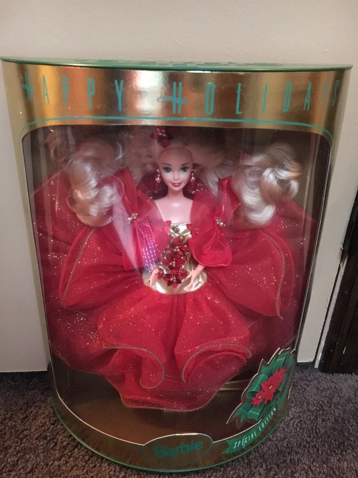 СЧАСТЛИВЫЕ ПРАЗДНИКИ БАРБИ 1993 СПЕЦИАЛЬНЫЙ ВЫПУСК 10824 - Изображение 2 из 4