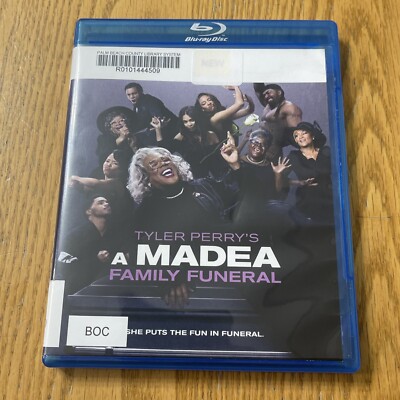 Tyler Perry's: A Madea Family Funeral Blu-ray Disc Great Shape Ex Library  31398302711|
