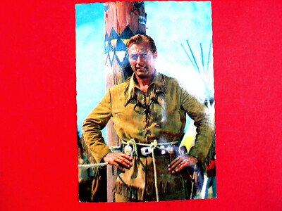 1965 Sammel-AK KARL-MAY RIALTO Film LEX BARKER  ISV E 32