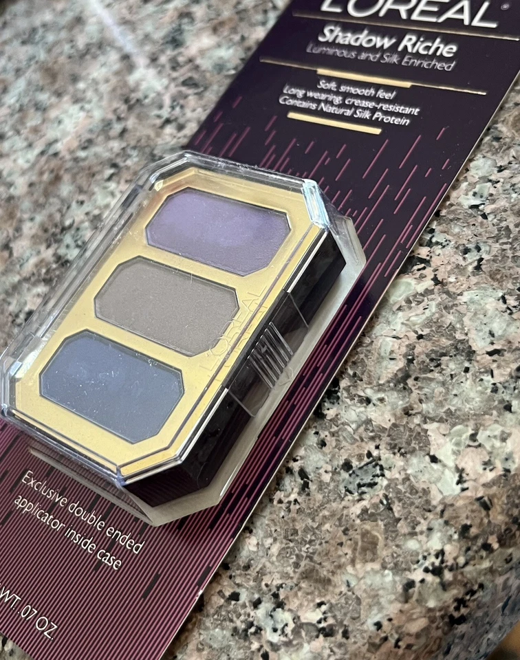 L'Oreal Vintage Shadow Riche LE GRAPHIQUE Eye Shadow Trio NOS - Image 2 of 4