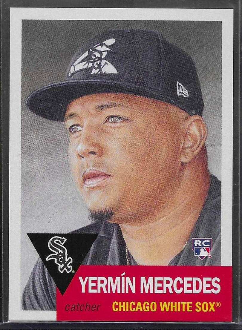 2021 TOPPS LIVING SET # 412 YERMIN MERCEDES Rookie Chicago White Sox 3,792 PR b
