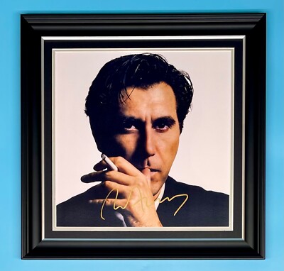 Bryan Ferry Signed Photo Framed & COA Music Memorabilia Autograph Poster