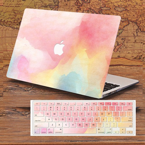 Marbled Frosted Matte HardShell+Keyboard Cover for MacBook Pro Air11 13 14 15 16 - Picture 45 of 58