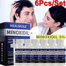 6 Pack Minoxidil 5% Extra Strength Men Hair Regrowth Treatment 6 Month Supply US
