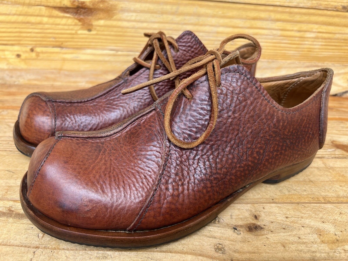 CYDWOQ Mens Hand-crafted Brown Leather Shoes Size US 8 / 41.5 | eBay