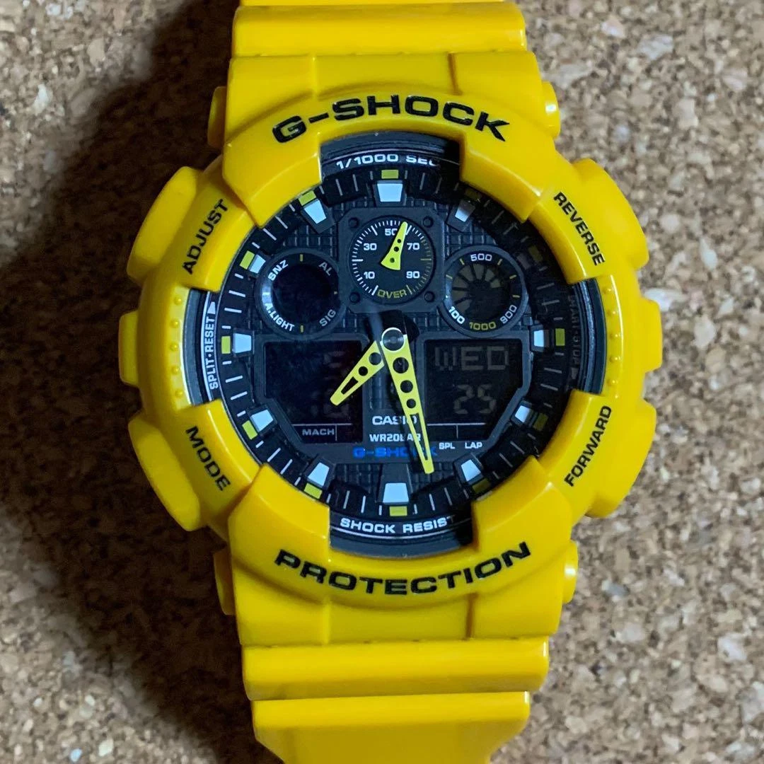 CASIO G SHOCK 5081 GA 100A Water Resistant 20bar Antimagnetic