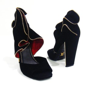 louis vuitton open toe heels