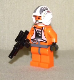 ZEV SENESCA Minifigure Loose From Star Wars Lego Set 8089 Hoth Wampa Cave