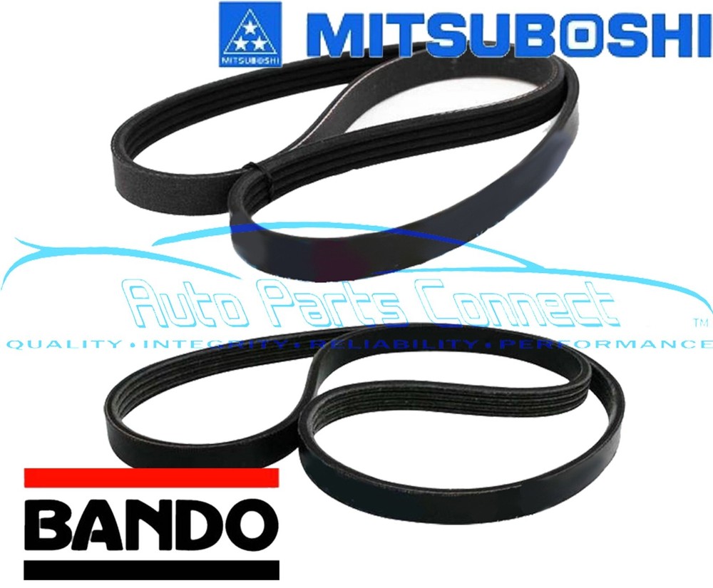 HONDA ACCORD 2.3 DRIVE BELT KIT F23A ALTERNATOR AC POWER STEERING NEW