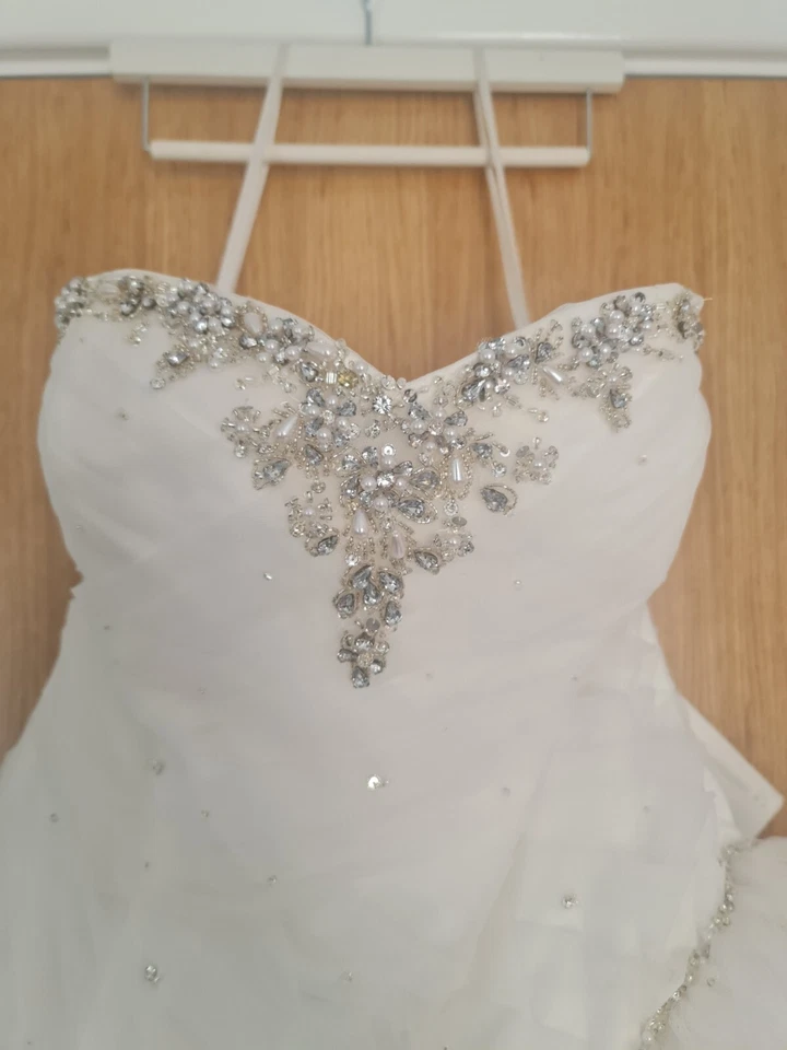 Ronald joyce wedding dress Lola size 20 (16-18) Princess Sweetheart Ivory - Image 2 of 4