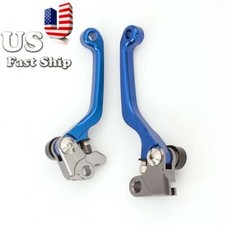 CNC Dirtbike Pivot Brake Clutch Lever For KDX200/220 1995-2006 KLX 125 1984-2004
