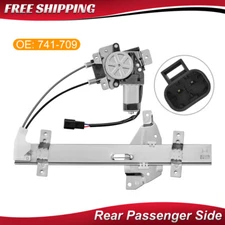 Rear Right Window Regulator w/ Motor For 1997-2005 Buick Century Regal Intrigue