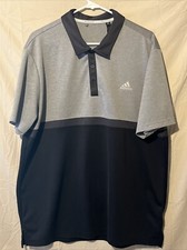 Adidas Men  s Golf Polo Size XL Great Black And Great Colors