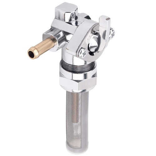 Right Spigot 22mm Gas Tank Petcock Fuel Shutoff Valve Switch for Harley 62167-81 - Picture 8 of 11