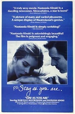 1978 P.S. Stay As You Are 27" x 41" Movie Cardboard Broadside
