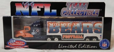 Chicago Bears 1999 Transporter Tractor Trailer Truck Semi Diecast NFL 1:80