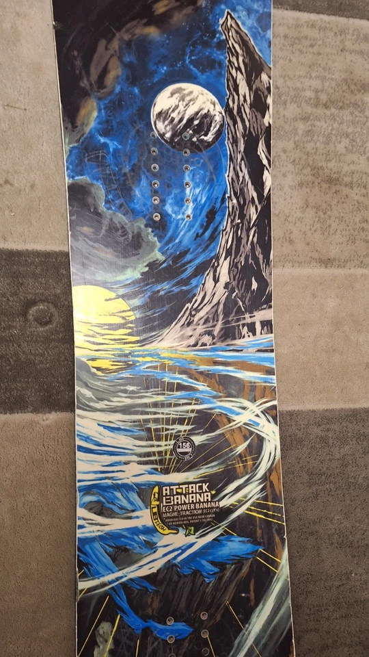 Snowboard Libtech Lib Tech, Attack Banana CE2,  156 cm, Rocker, Banana - Bild 3 von 4