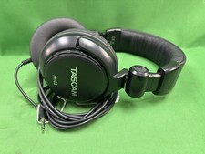 Tascam TH-02 Closed Back Studio Headphones - Black Tested C7 