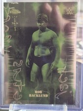 2025 Topps Chrome Cactus Jack WWE Bob Backlund Kings of the Night  (RARE)