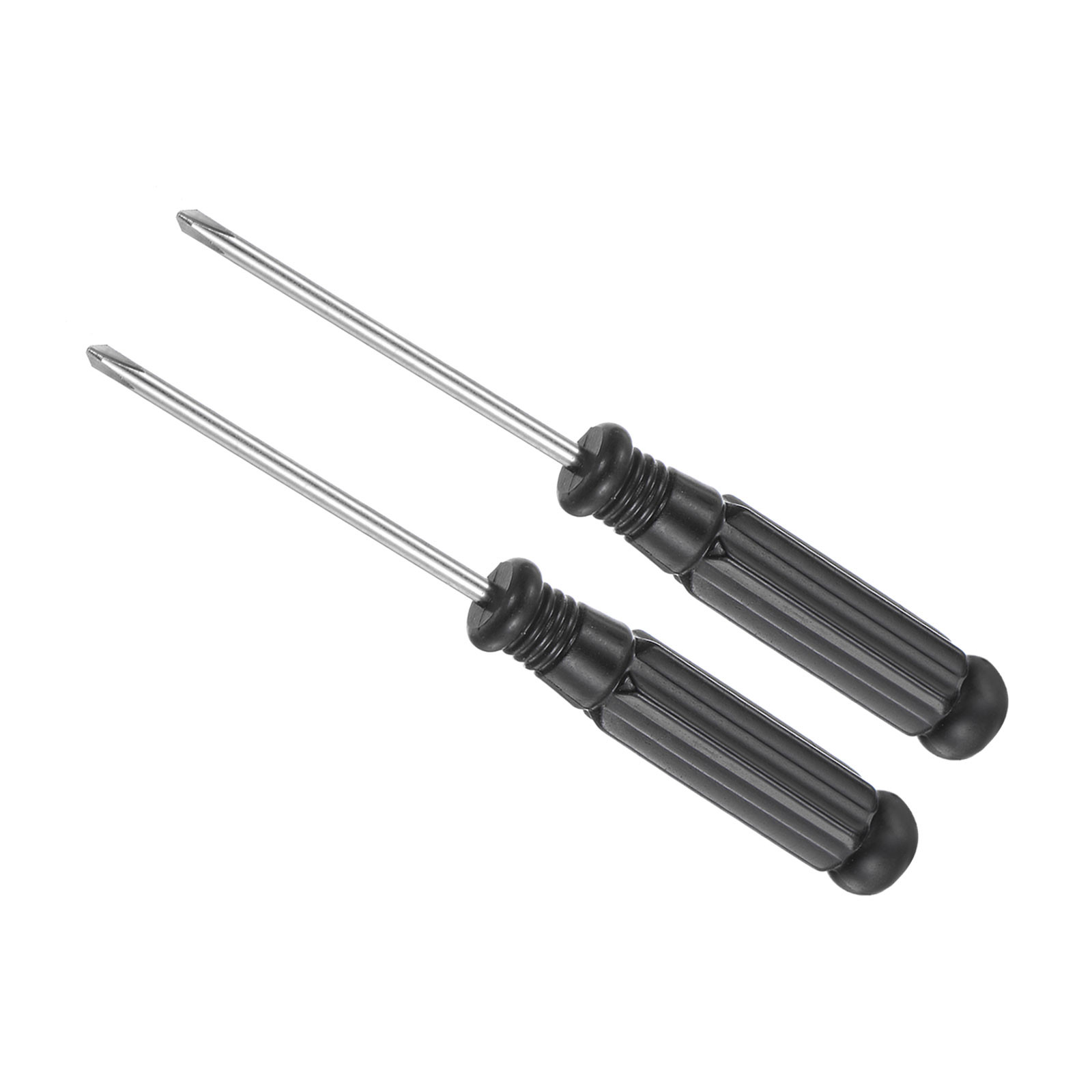 2-Piece Phillips Screwdriver Set 2.5mm 94mm Black Handle