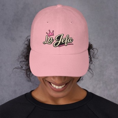 La Jefa Hat, Boss Lady Cap, Latina Gift Hat, Women Baseball Cap, DTF Printed Hat