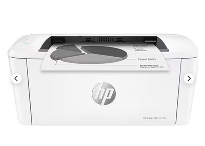 HP LaserJet M110w Wireless B&W Laser Printer AI Enabled 7MD66F