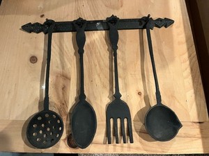Vintage Utensil Rack