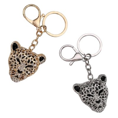 2Pcs Cheetah Keychain, Leopard Keychains for Accessories and Cheetah Print Ke...