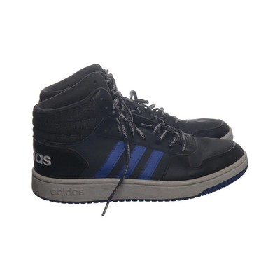Adidas, Sneaker, Größe: 43 1/3, model: hoops 2.0 mid, Schwarz/Blau, Herren #oYp