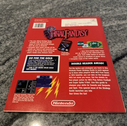 Nintendo Power Strategy Guide: Final Fantasy Video Game 1990 VOL. 17 NES - Picture 4 of 7