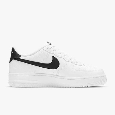 Nike Air Force 1 Low Junior Damen Weiß Sneakers Naturleder Schuhe (CT3839-100)