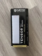 NEMO Tensor All-Season Ultralight Insulated Sleeping Pad Regular 72x20 In *NEW*