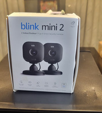 Blink Mini 1080p Wi-Fi Indoor/Outdoor Security Camera - Black, Pack of 2